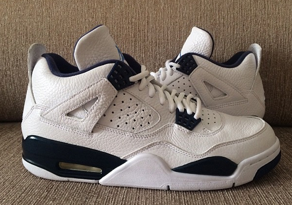 Another Look at the Remastered Air Jordan 4 Retro "Columbia"