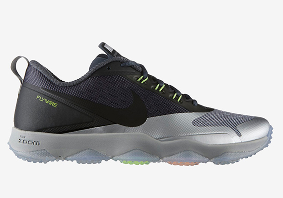 Nike Zoom Hypercross Trainer - Silver - Black - Volt