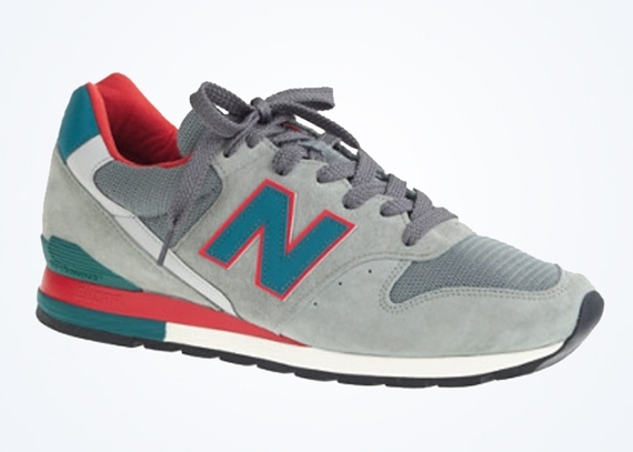 J Crew New Balance 996 Faded Grey