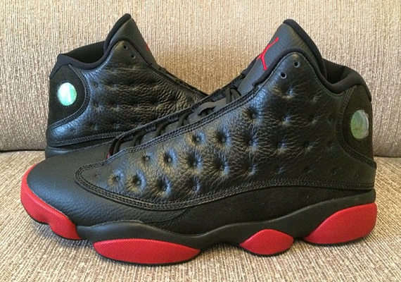 Jordan 13 Black Leather Bred