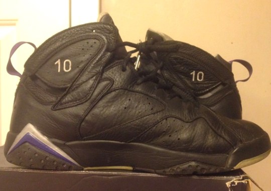 Air Jordan 7 – Mike Bibby “Kings” PE on eBay