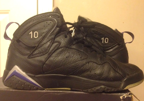 Air Jordan 7 – Mike Bibby “Kings” PE on eBay