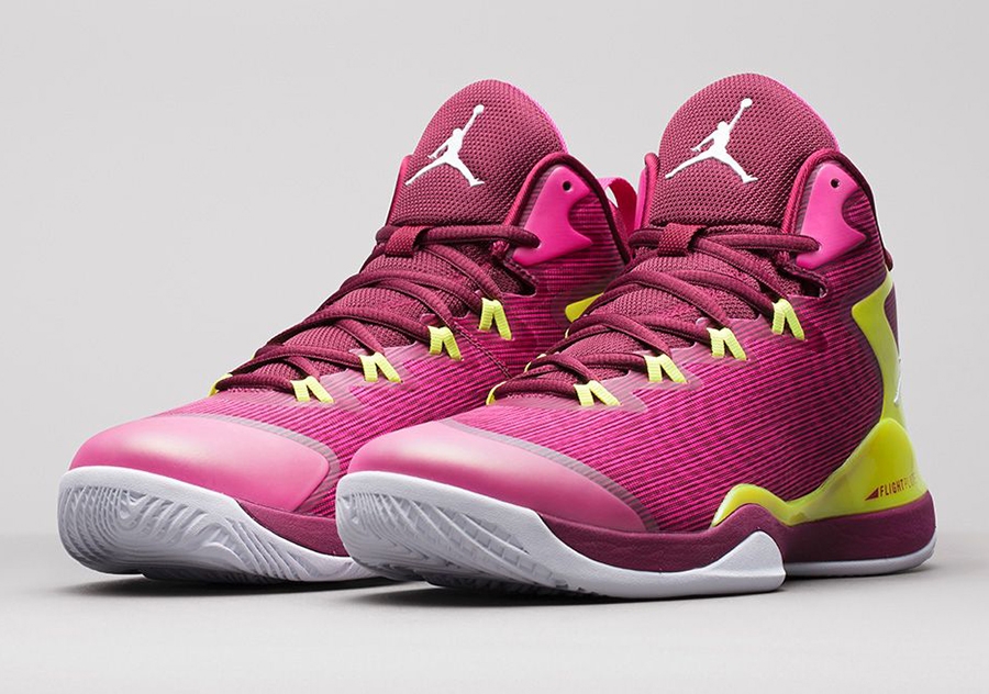 Jordan Super.Fly 3 - Fusion Pink - Volt - Deep Garnet