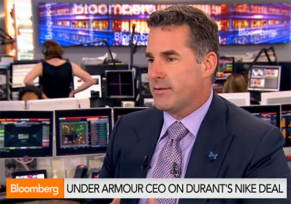 Under Armour CEO Kevin Plank Speaks Out After Kevin Durant’s Nike Deal