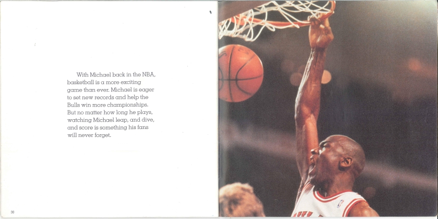 Michael Jordan Childrens Book 16