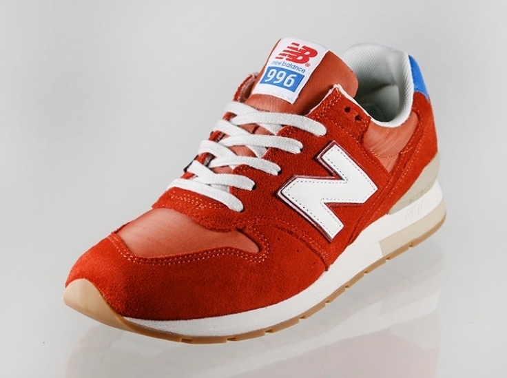 New Balance 996 Orange Royal Gum 02