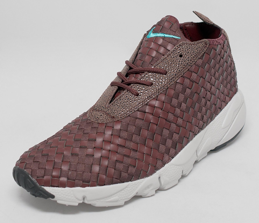 Nike Air Footscape Desert Chukka Woven Brown Leather 05