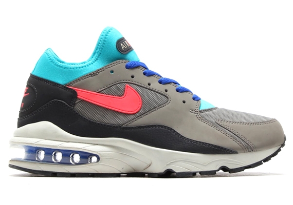 Nike Air Max 93 Light Ash Dusty Cactus Hyper Punch