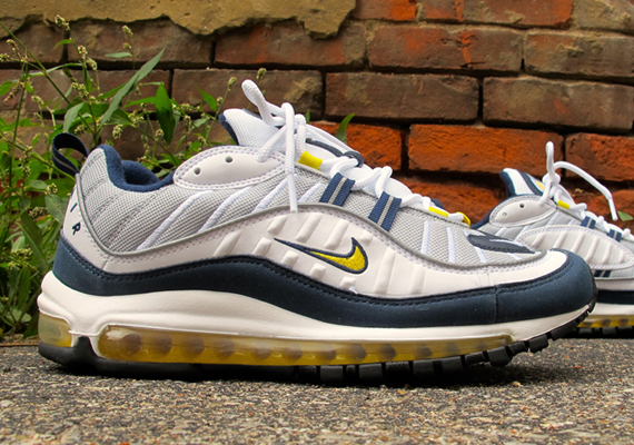 Nike Air Max 98 – Tour Yellow – Midnight Navy