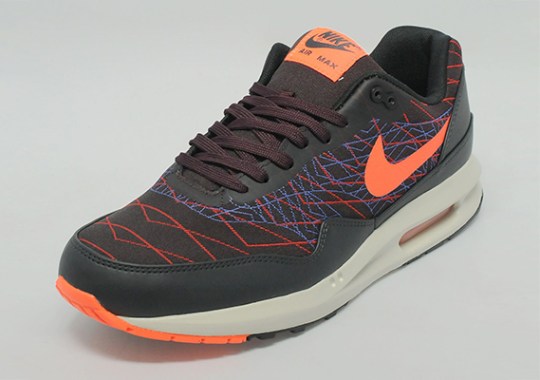 Nike Air Max Lunar1 Jacquard – Black – Orange – Burgundy