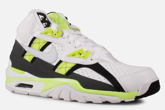 Nike Air Trainer Sc High White Black Volt 01