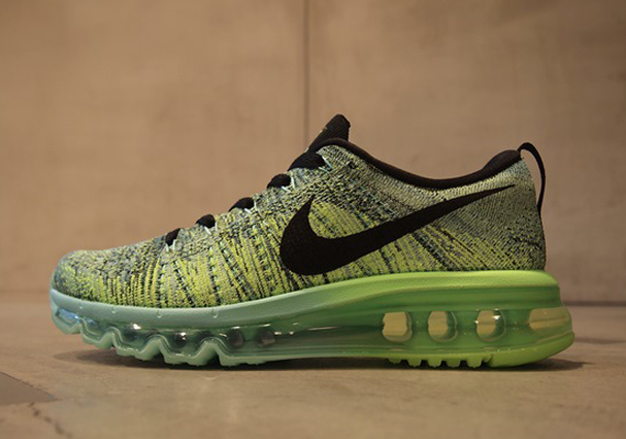 Nike Flyknit Air Max - Hyper Turquoise - Electric Green