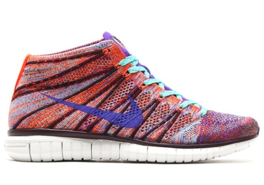 Nike Free Flyknit Chukka – Hyper Crimson – Hyper Grape – Deep Burgundy