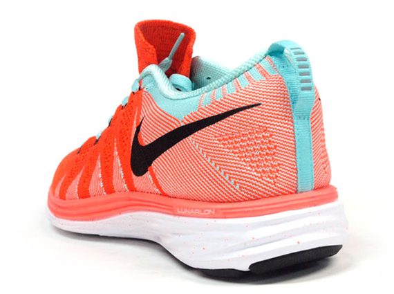 Nike Flyknit Lunar2 Orange White Black 02