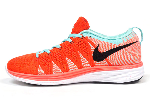 Nike Flyknit Lunar2 Orange White Black 03