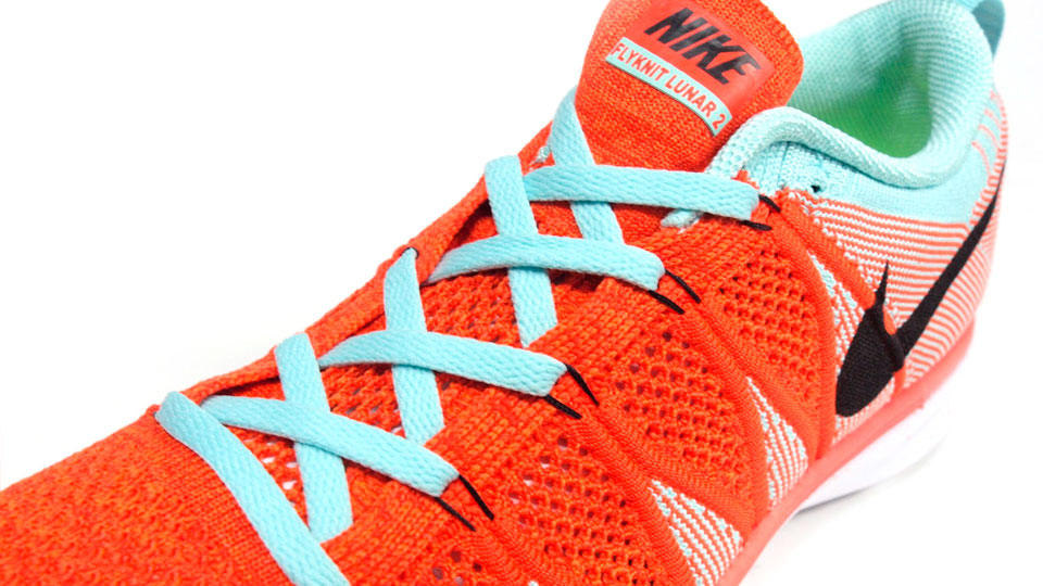 Nike Flyknit Lunar2 Orange White Black 06