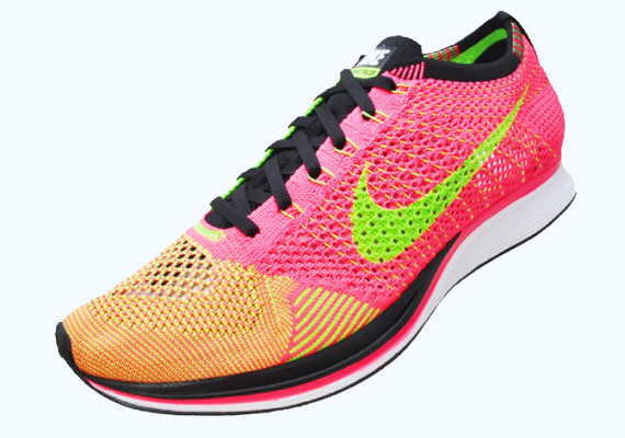 Nike Flyknit Racer Hyper Punch Volt