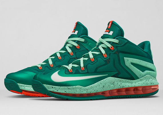 Nike Lebron 11 Low Mystic Green Releae Reminder 01