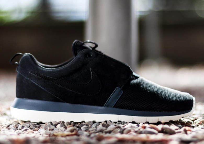 Nike Roshe Run NM – Black – Dark Magnet Grey – Sail