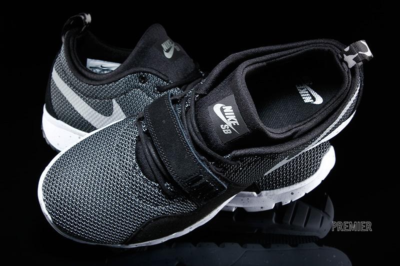 Nike Sb Trainerendor Black Metallic Silver 06