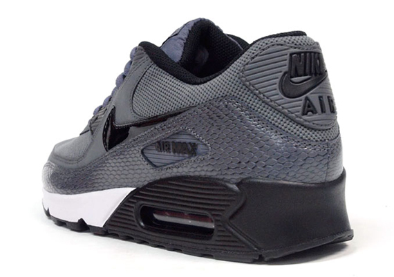 Nike Womens Air Max 90 Grey Snake 04