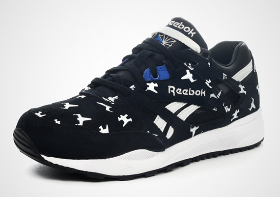 Reebok Ventilator Print – Black Suede