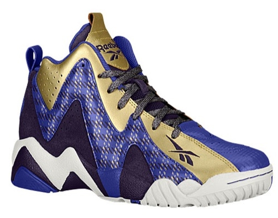 Reebok Kamikaze Ii Purple Gold