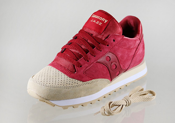 Saucony Jazz Luxury Sand Red 2