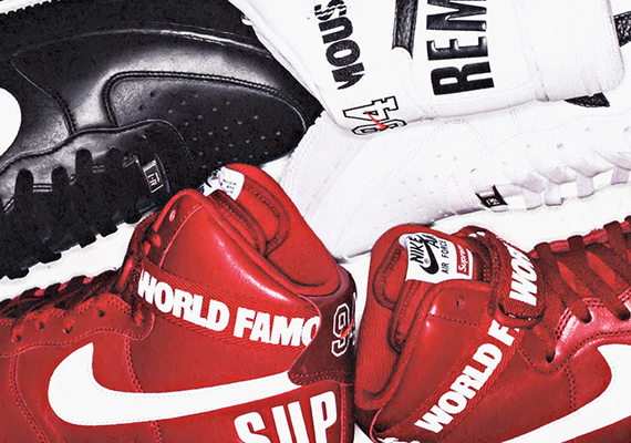 Supreme x Nike Air Force 1 High 20th Anniversary – Release Date