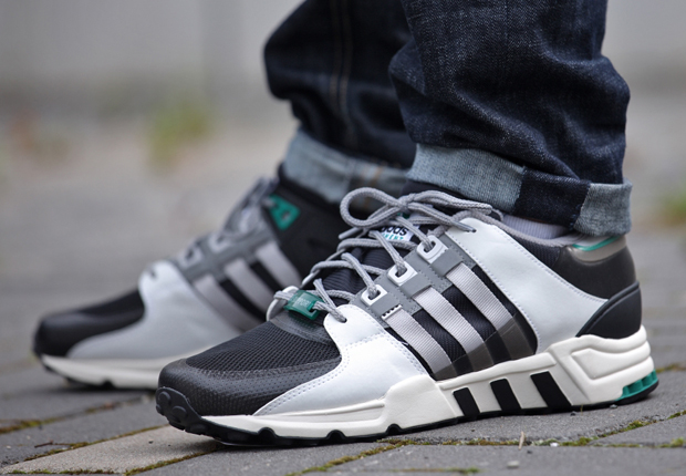 adidas Originals EQT Support '93 - Core Black - Solid Grey