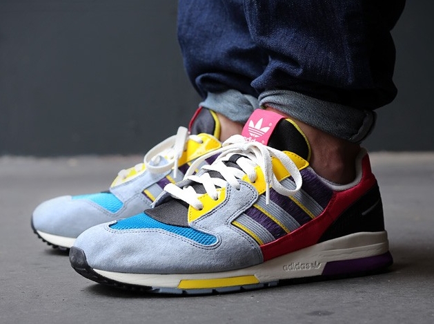 adidas Originals ZX 420 - Blaze Pink - Light Grey - Yellow