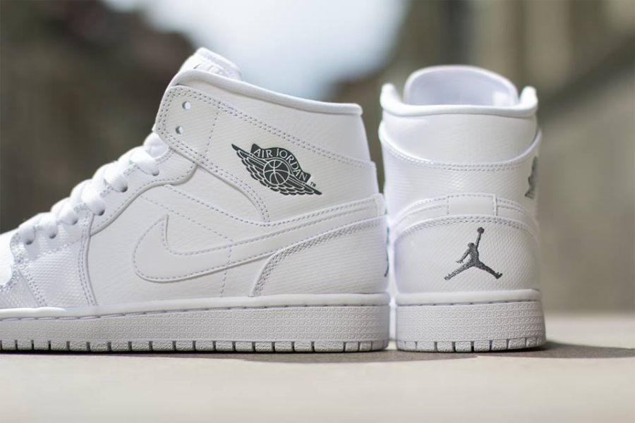 Air Jordan 1 White White Cool Grey 01