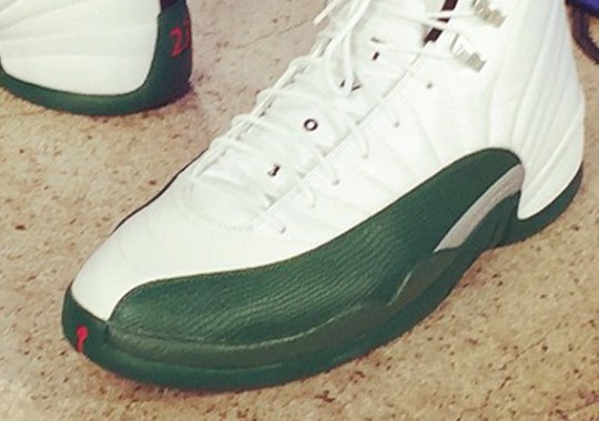 Jabari Parker’s Air Jordan 12 “Milwaukee Bucks” PE