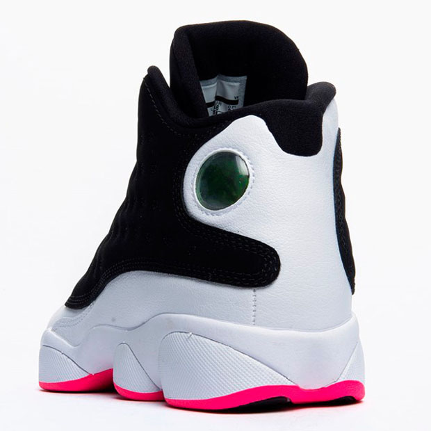 Air Jordan 13 Gs Black Hyper Pink White 03