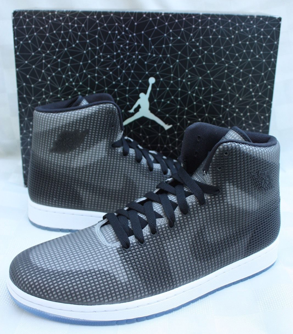 Air Jordan 4lab1 Black Reflect Silver White 1