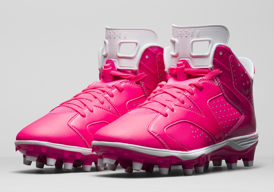 Air Jordan 6 "Breast Cancer Awareness" PE Cleats