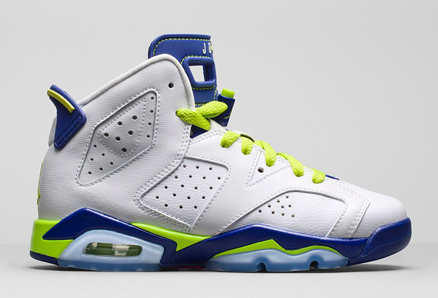 Air Jordan 6 GS "Seahawks" - Nikestore Release Info