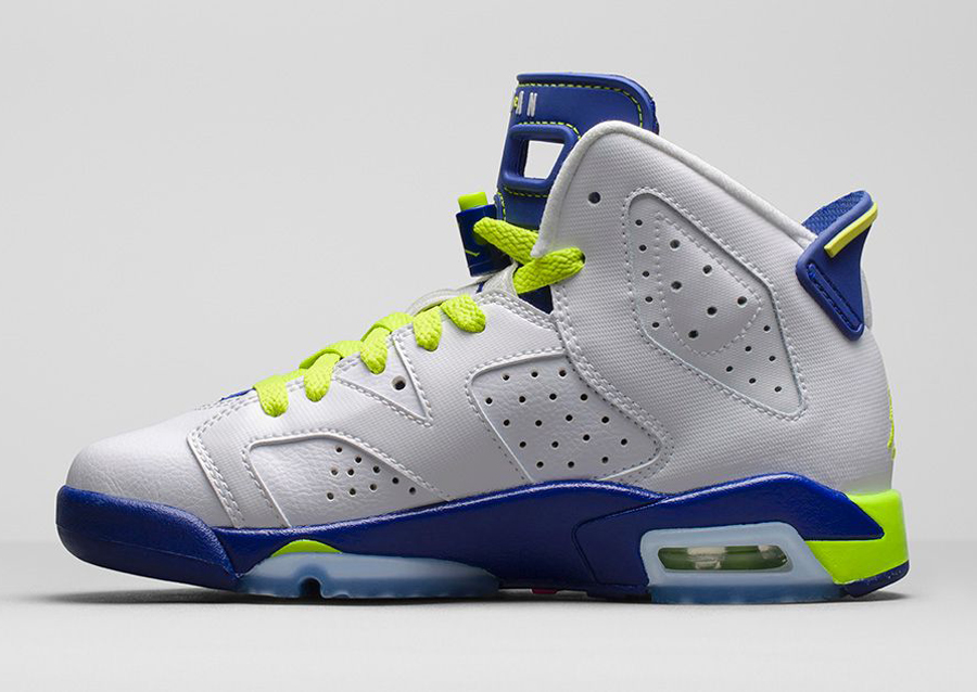 Air Jordan 6 Girls Seahawks Nikestore 4