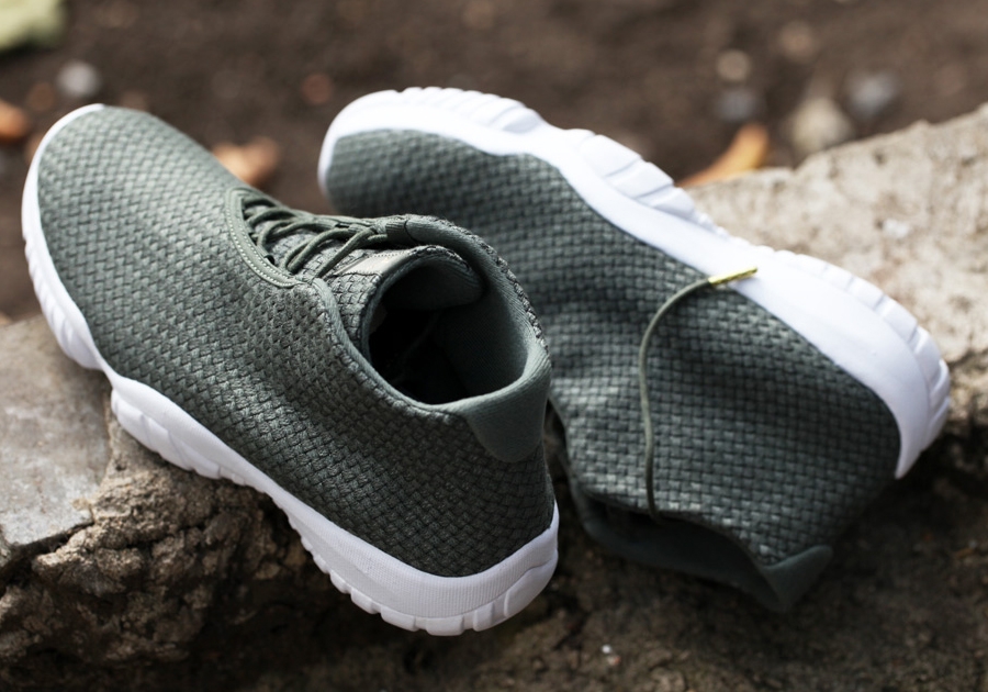 Air Jordan Future - Iron Green - White