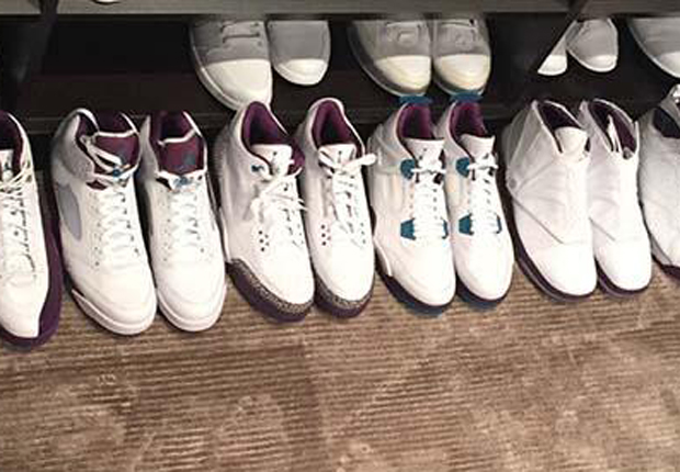 Michael Jordan Unveils Air Jordan Retros in Hornets Colorways