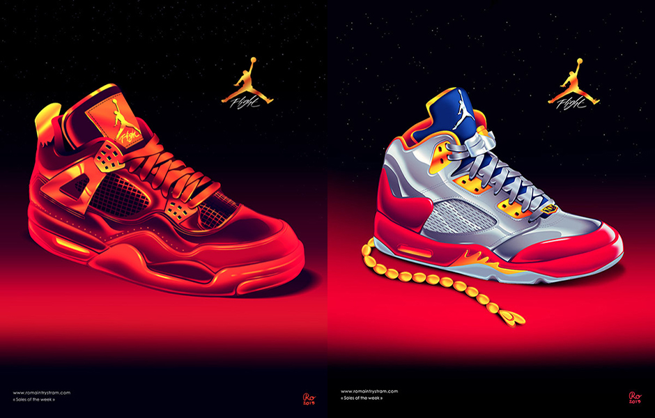 Air Jordan Movie Poster Art Romain Trystram 2