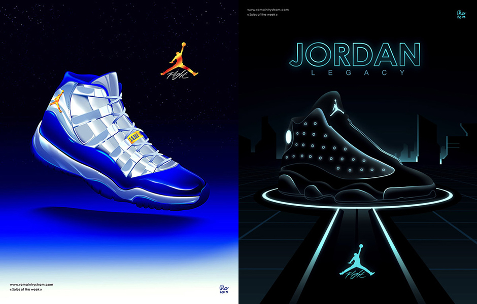 Air Jordan Movie Poster Art Romain Trystram 5