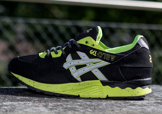 Asics Gel Lyte V Black Neon 01