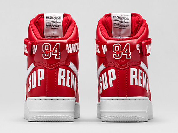 Csupreme Air Force 1 Red Nikestore 3