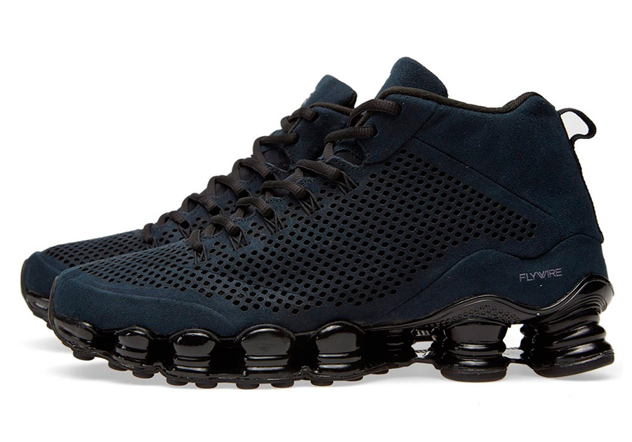 Detailed Look Nike Shox Tl Mid Sp Black 02