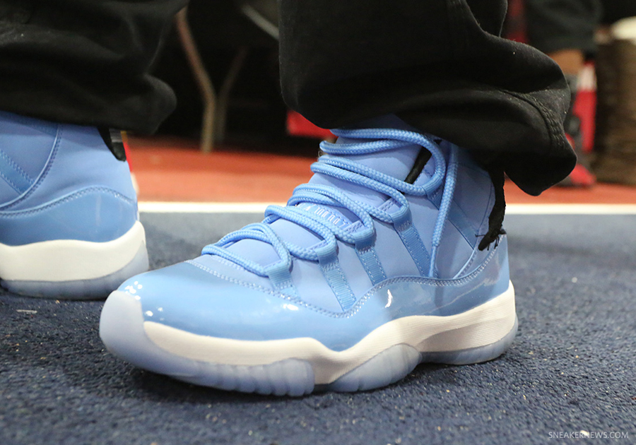 Jordan 11 Pantone On Feet 1