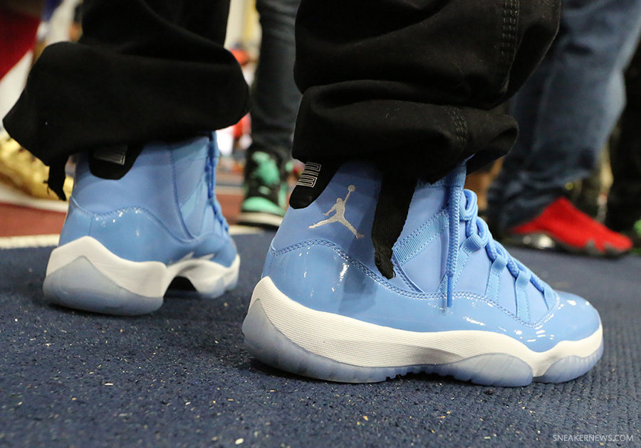 Jordan 11 Pantone On Feet 2