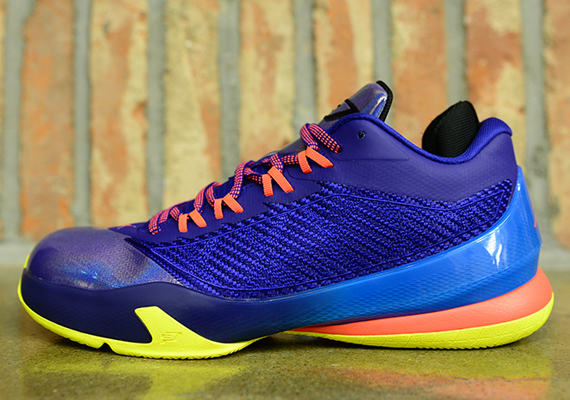 Jordan Cp3 Viii Blue Purple Yellow