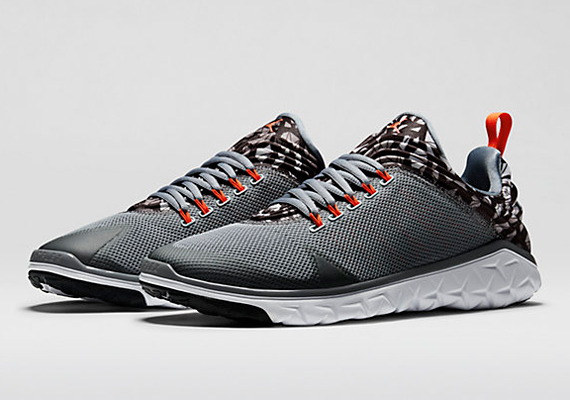 Jordan Flight Flex Trainer – Cool Grey – Pure Platinum – Team Orange