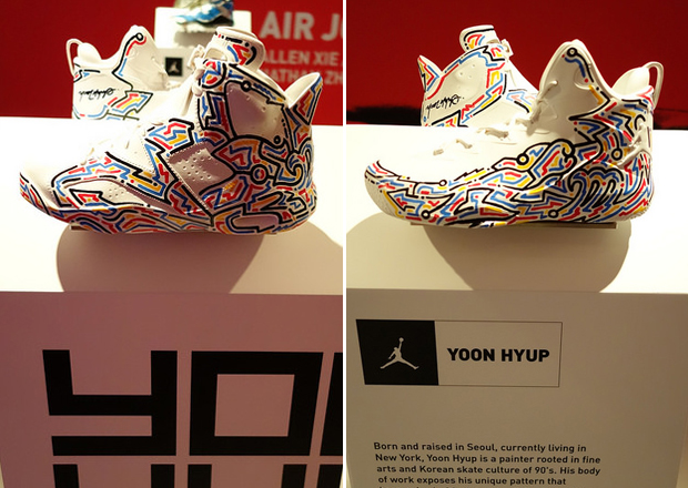 Air Jordan Custom Showcase at the Jordan Slam Dunk Launch Event